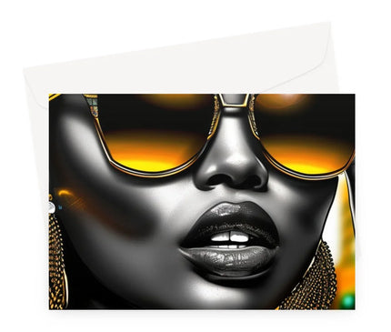 Golden Summer  Greeting Card - D'Sare