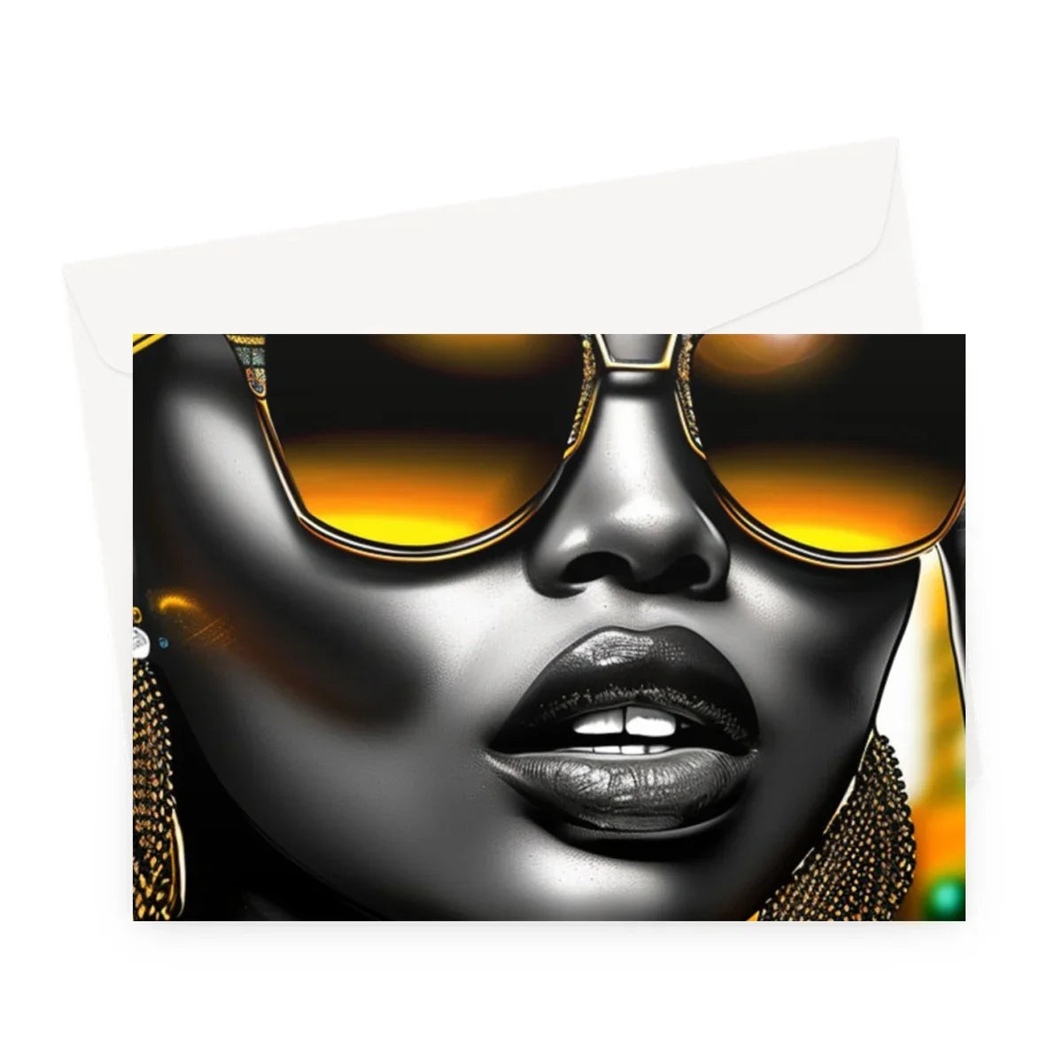 Golden Summer  Greeting Card - D'Sare