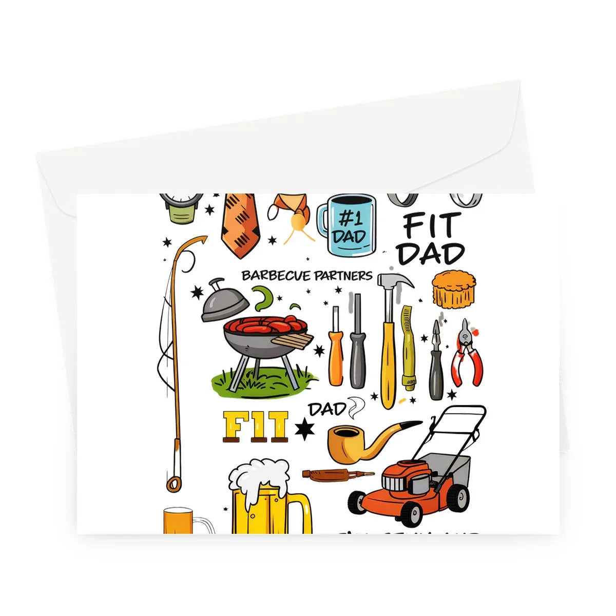 Dad Greeting Card - D'Sare