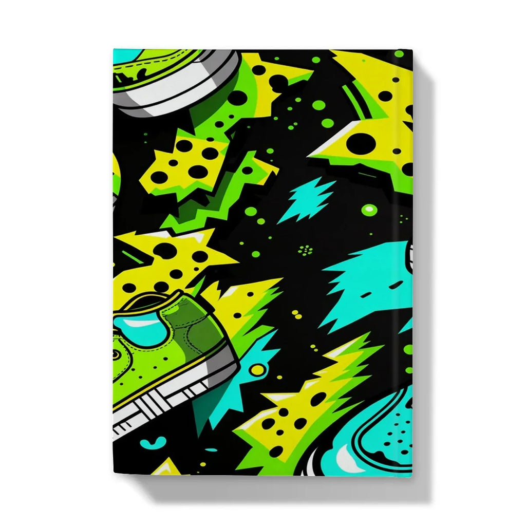 Electric Kicks Art: Urban Pop Art Explosion, Graffiti  Hardback Journal - D'Sare