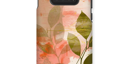 Peach Golden Leafy Escape Phone Case by Prodigi