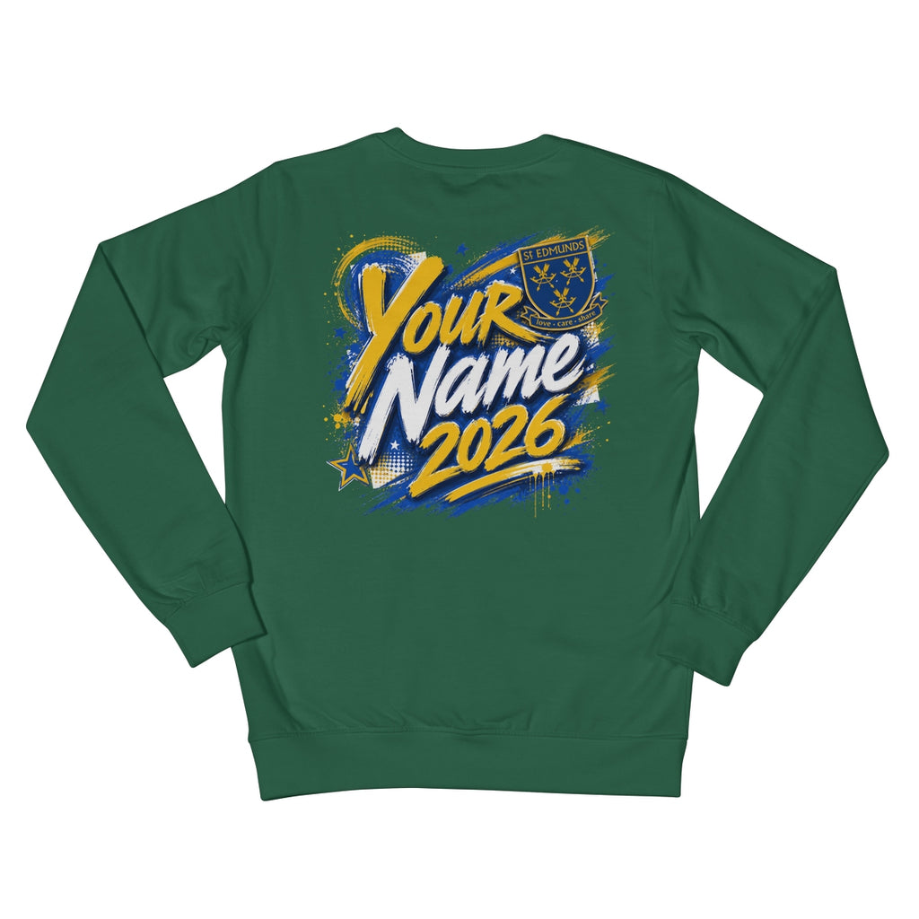 St Edmunds School Leavers 2026 Crew Neck Sweatshirt by Prodigi