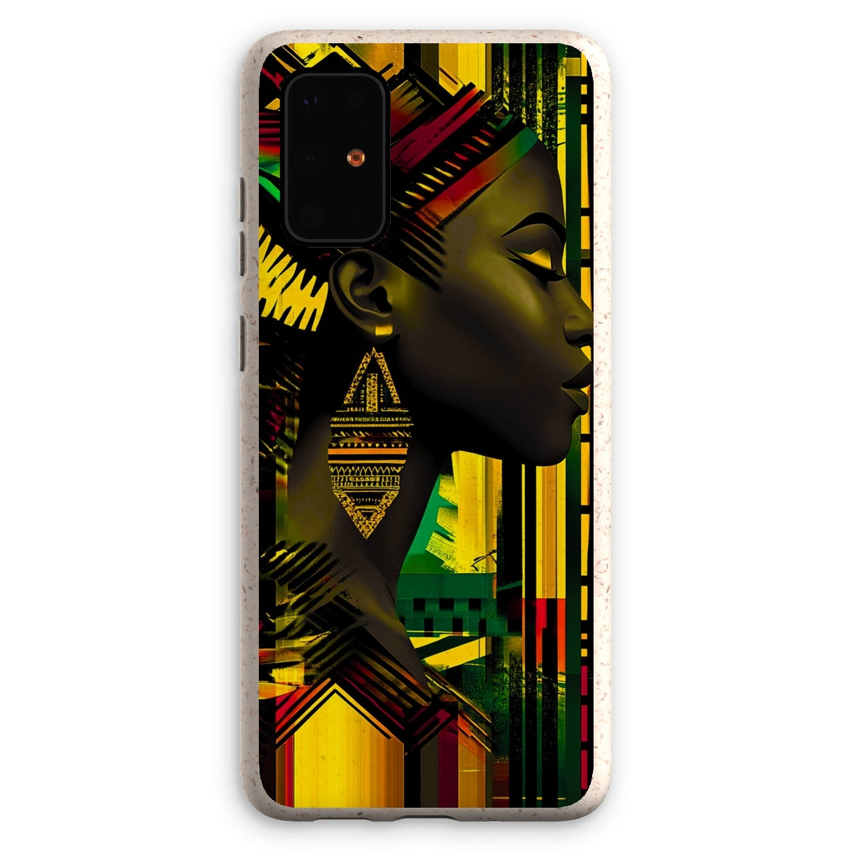 African Print Empress  Eco Phone Case - D'Sare