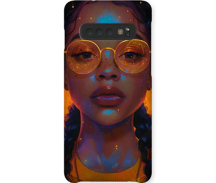 Solar Flare Radiant Soul  Beautiful Black Girl  Snap Phone Case - D'Sare
