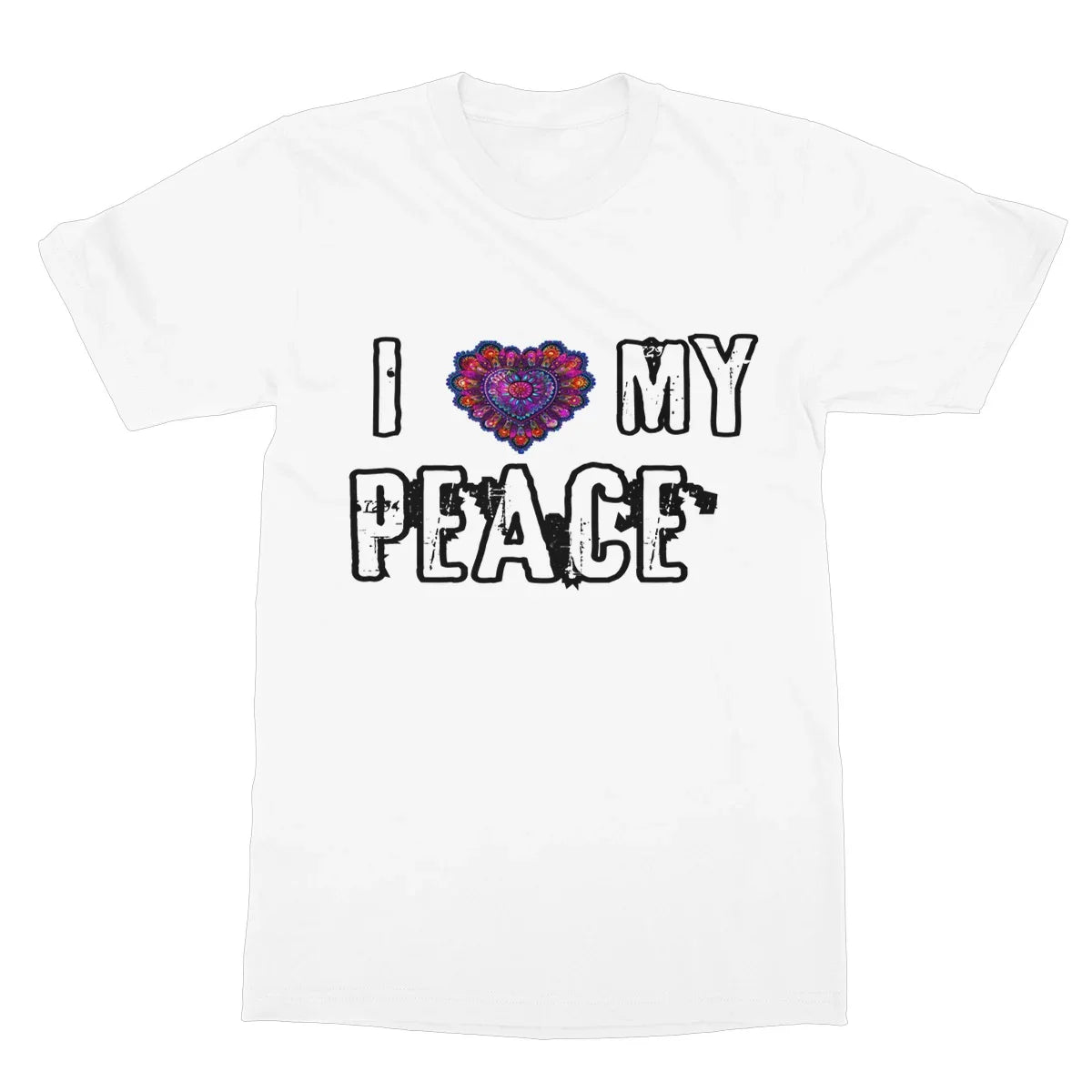 I Love My Peace Softstyle T-Shirt - D'Sare