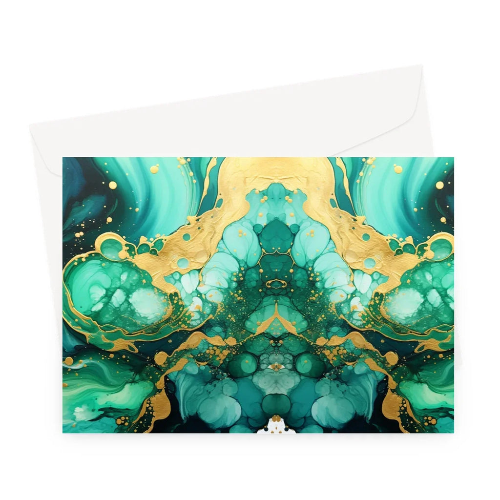 Greengoldale Greeting Card by Prodigi