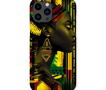 African Print Empress  Snap Phone Case - D'Sare