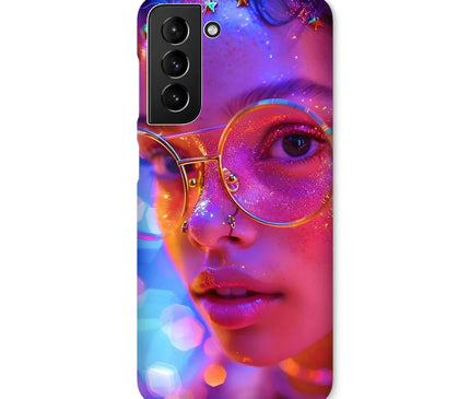 Woman Cosmic Radiance Dreamy Stardust  Snap Phone Case - D'Sare