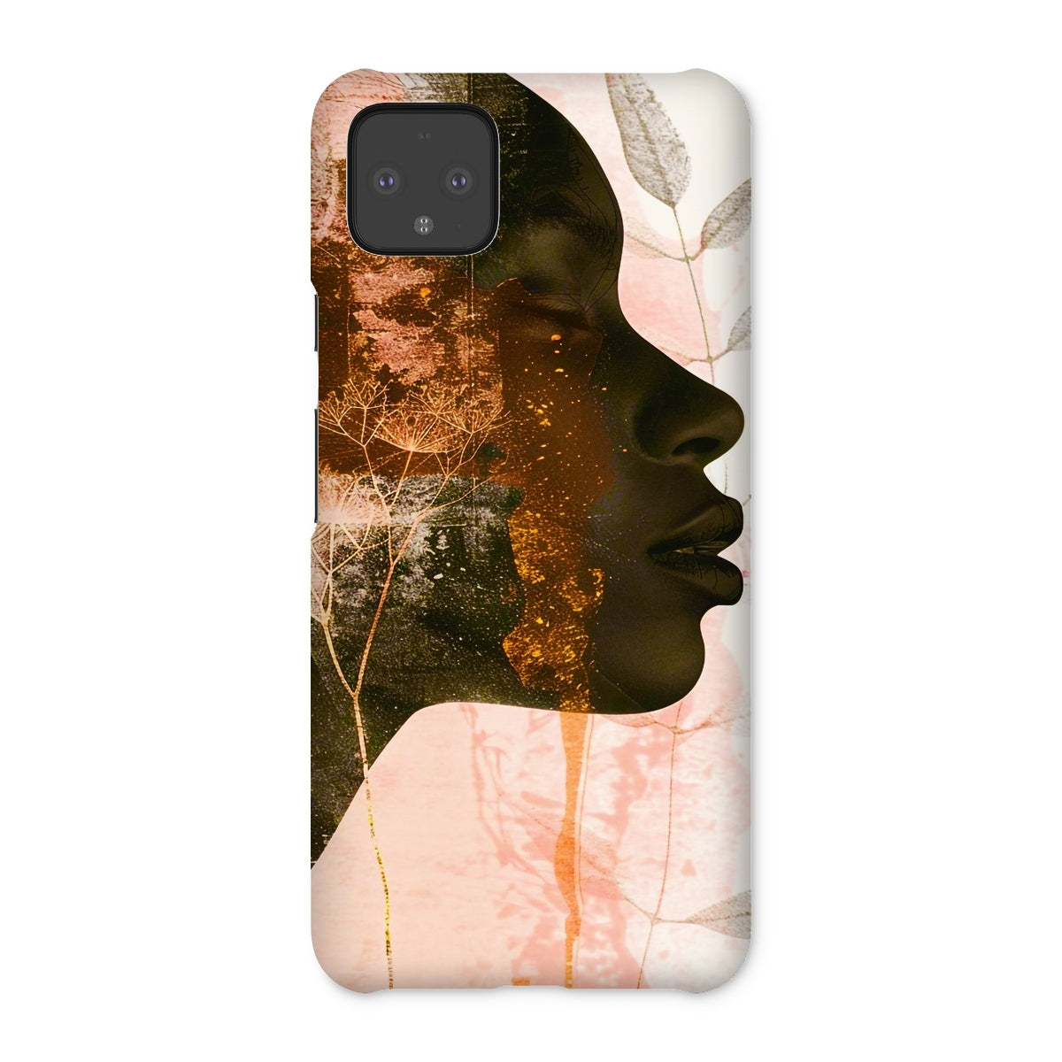 Golden Silence Serene Echoes 06 Snap Phone Case - D'Sare