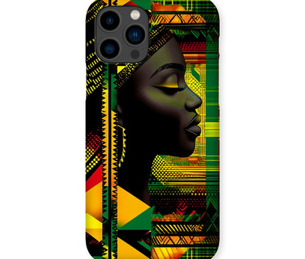 Red and Green Black Queen Fusion Snap Phone Case