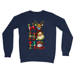 HO HO HO Christmas  Crew Neck Sweatshirt