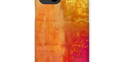 Warm Amber Seranade Snap Phone Case by Prodigi