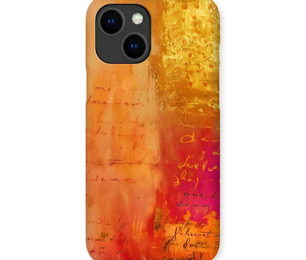 Warm Amber Seranade Snap Phone Case Eclectic Art - D'Sare
