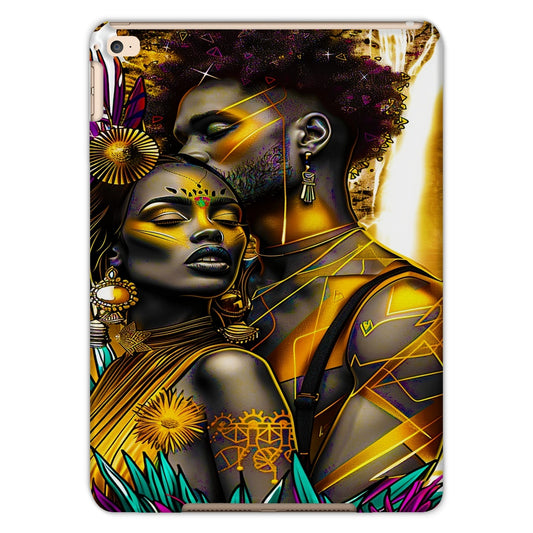 Golden Embrace Majestic Love Waterfall Tablet Cases - D'Sare