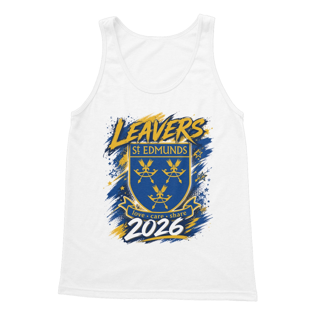 St Edmunds School Leavers 2026 Softstyle Tank Top by Prodigi