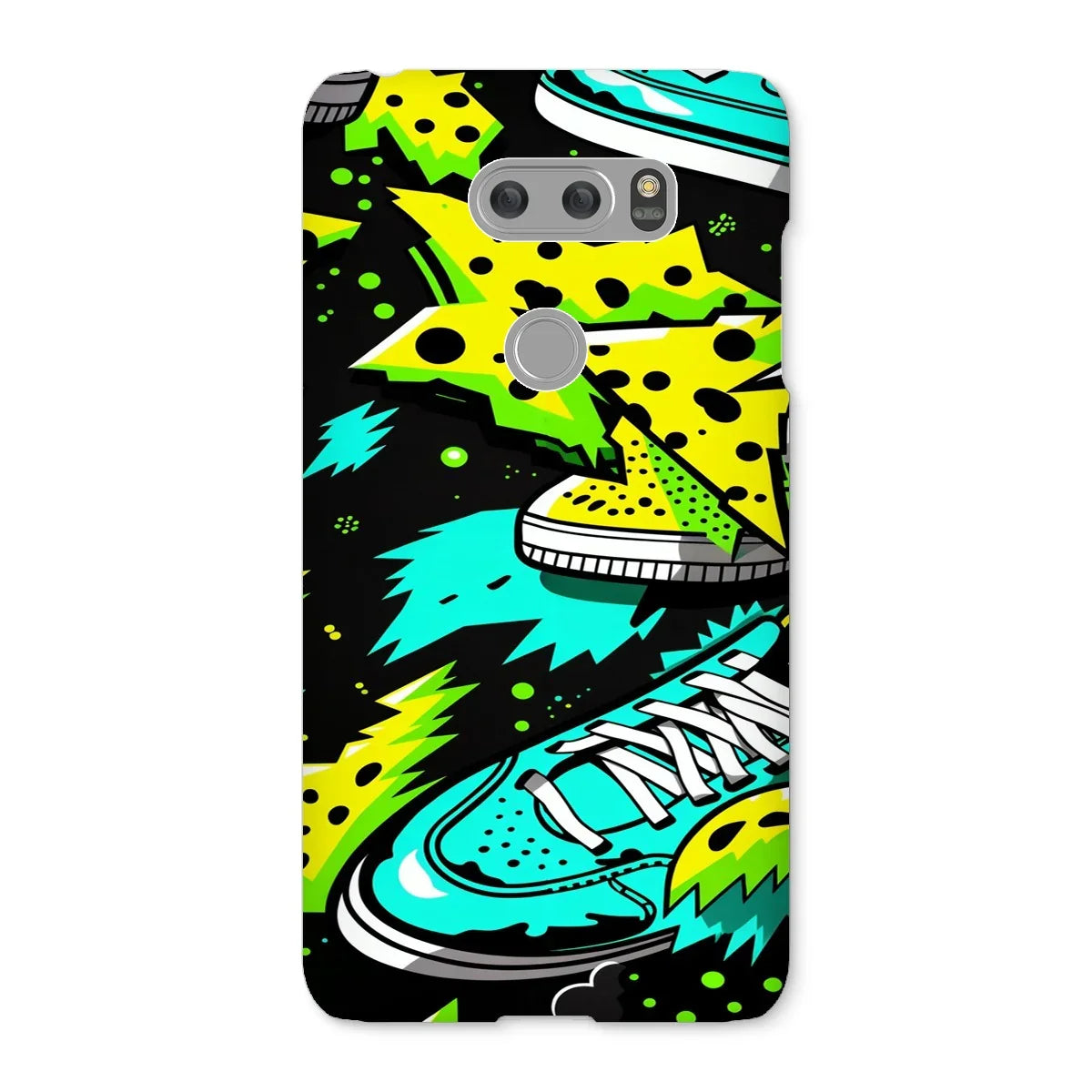 Electric Kicks Art: Urban Pop Art Explosion, Graffiti  Snap Phone Case - D'Sare