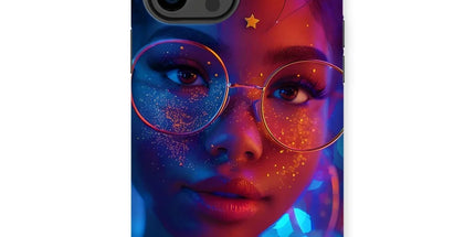 Black Girl Magic Stardust Cosmic Vibe| Black Woman Magic Tough Phone Case by Prodigi