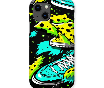 Electric Kicks Art: Urban Pop Art Explosion, Graffiti  Snap Phone Case - D'Sare