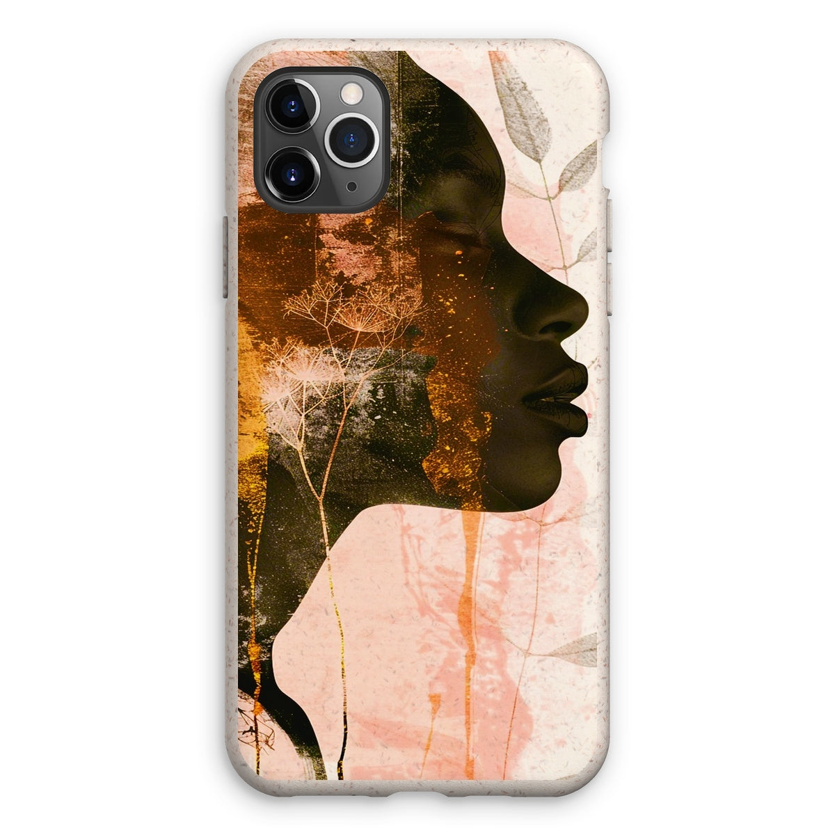 Golden Silence Serene Echoes 06 Eco Phone Case - D'Sare