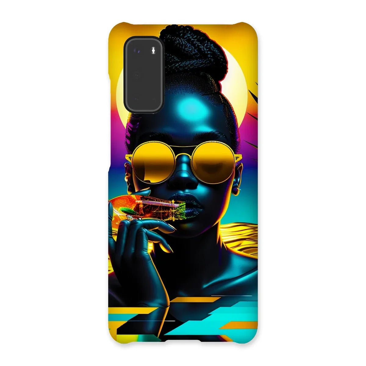 Tropical Sunset Dreams : Neon Vibes  Snap Phone Case - D'Sare