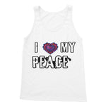 I Love My Peace Softstyle Tank Top - D'Sare