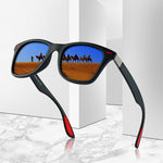 Drive View Square: Men's Polarized Sunglasses, Polarized Sunglasses Driving Square Frame
