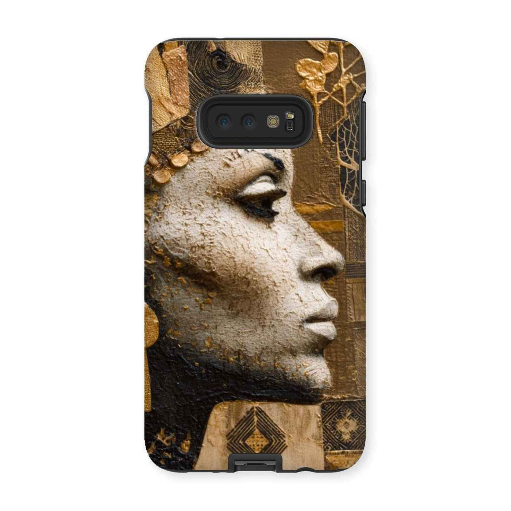 Afrocentric Golden Empress Dual Layer Tough Phone Case