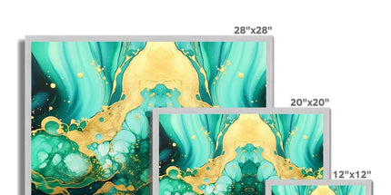 Greengoldale Antique Framed Print by Prodigi