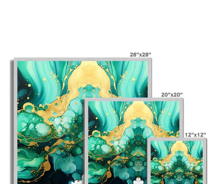 Greengoldale Antique Framed Print - D'Sare