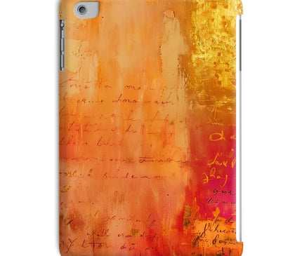 Warm Amber Seranade Tablet Cases Eclectic Art - D'Sare