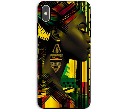 African Print Empress  Tough Phone Case - D'Sare