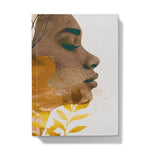 Golden Harmony Silhouette 06 Hardback Journal - D'Sare