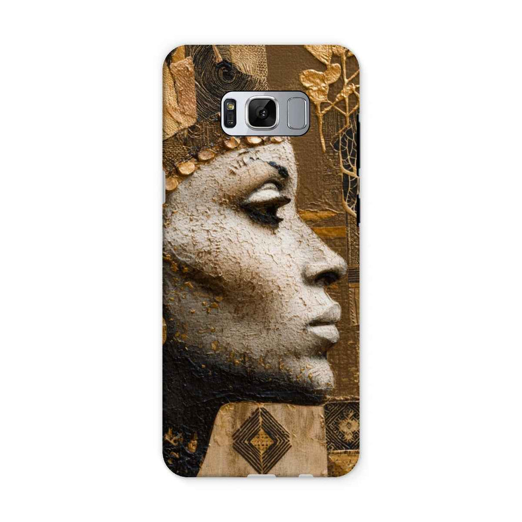 Afrocentric Golden Empress Dual Layer Tough Phone Case