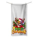 Reindeer Merry Christmas  Towel