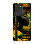 Abstract Red and Green Black Queen Fusion Snap Phone Case