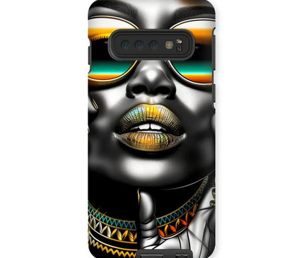Vibrant Flow Girl Tough Phone Case - D'Sare