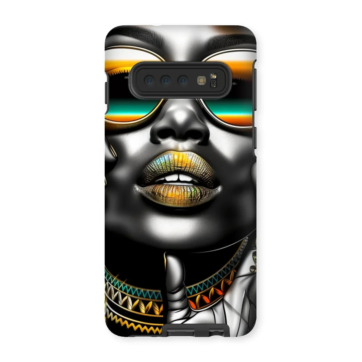Vibrant Flow Girl Tough Phone Case - D'Sare