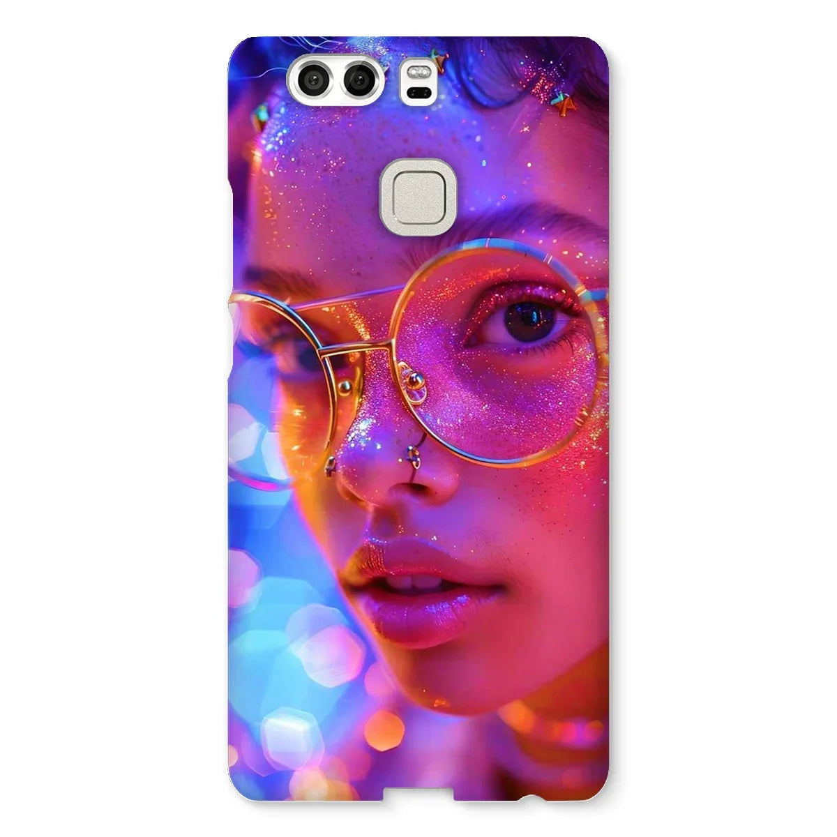 Woman Cosmic Radiance Dreamy Stardust  Snap Phone Case - D'Sare