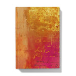 Warm Amber Seranade Hardback Journal Eclectic Art - D'Sare