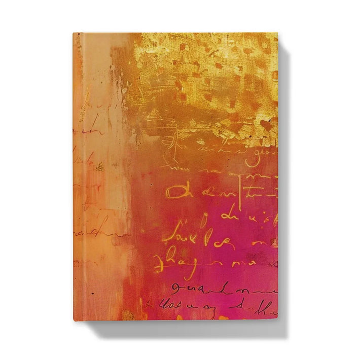 Warm Amber Seranade Hardback Journal Eclectic Art