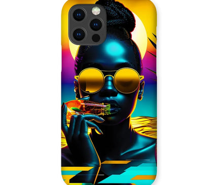 Tropical Sunset Dreams : Neon Vibes  Snap Phone Case - D'Sare