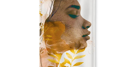 Golden Harmony Silhouette 06 Towel by Prodigi