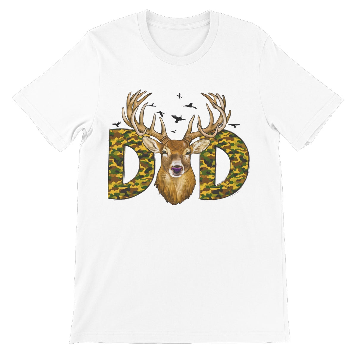 DAD Deer Unisex Short Sleeve T-Shirt - D'Sare