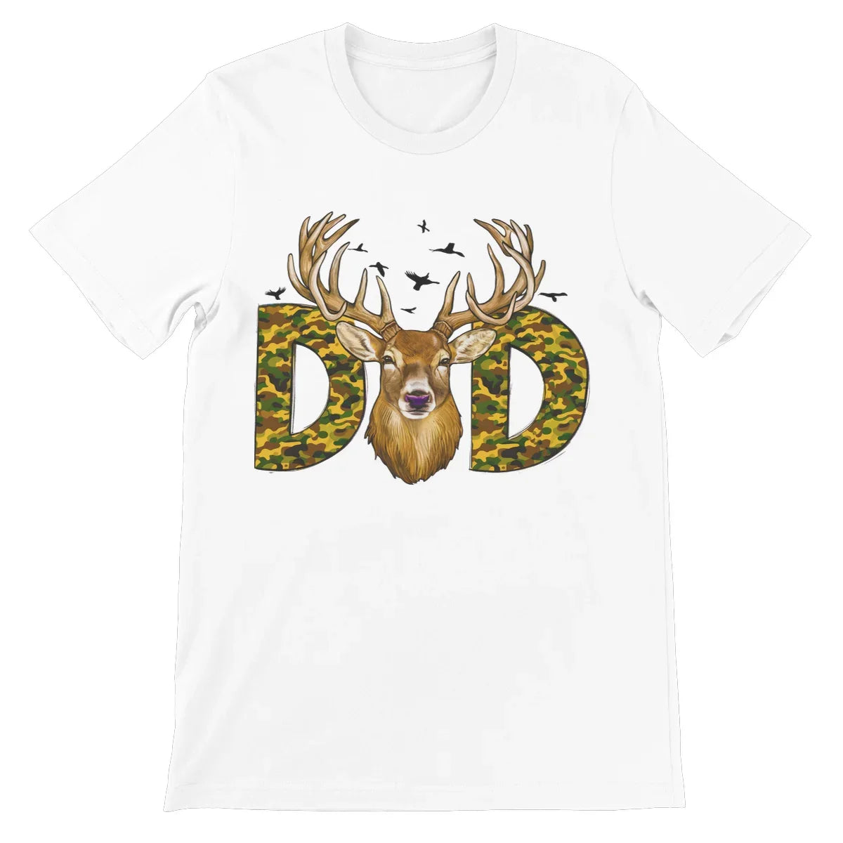 DAD Deer Unisex Short Sleeve T-Shirt - D'Sare