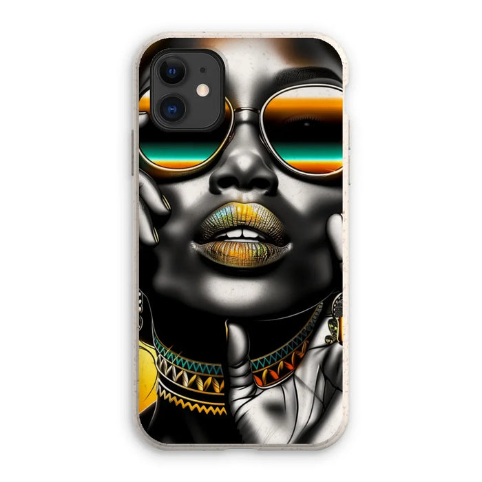 Vibrant Flow Girl Eco Phone Case