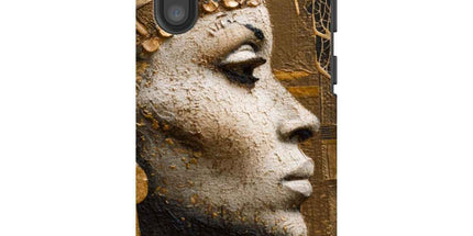 Afrocentric Golden Empress Tough Phone Case by Prodigi