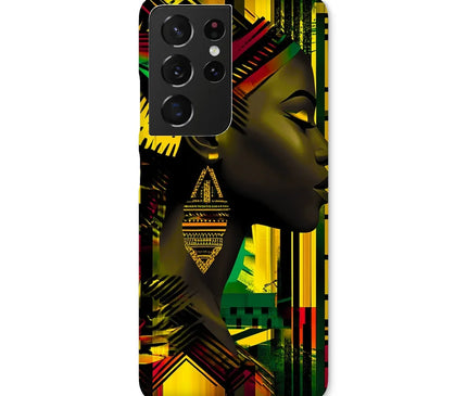 African Print Empress  Snap Phone Case - D'Sare