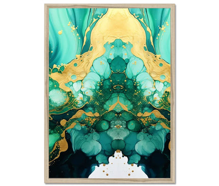 Greengoldale Framed Print - D'Sare