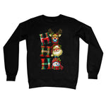 HO HO HO Christmas  Crew Neck Sweatshirt