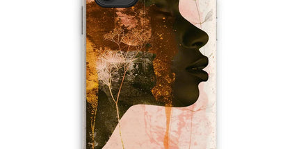 Golden Silence Serene Echoes Phone Case by Prodigi